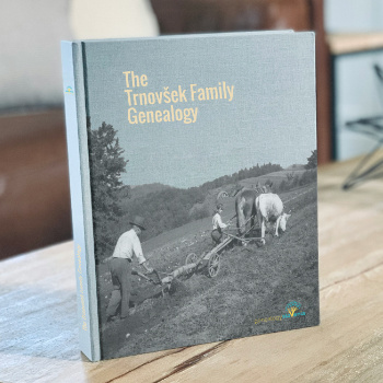 Beautifully designed Family Tree books - Preserve your heritage with Genealogy Slovenia's professional service