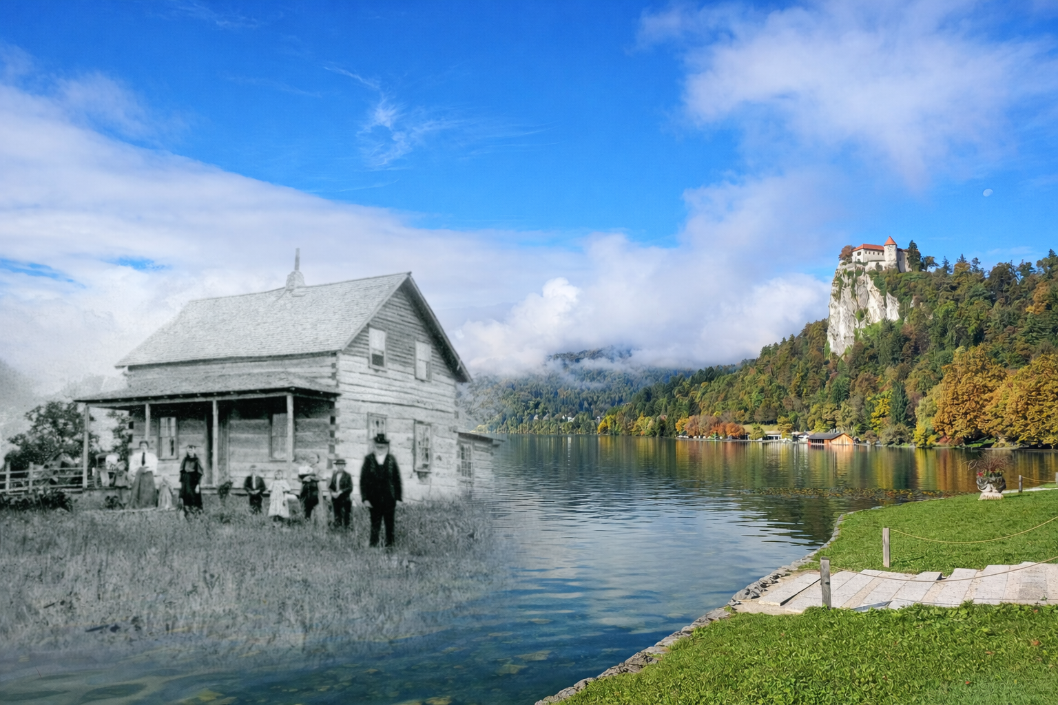 Ancestral Guided Tour to Slovenia connecting a Slovenian immigrant family in Minnesota with their ancestral homeland near Bled